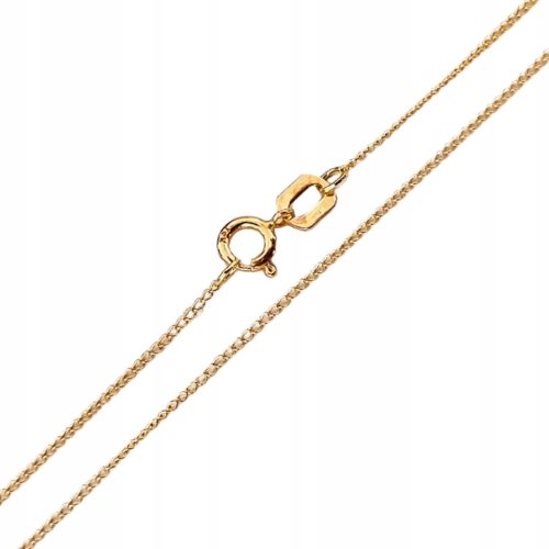  585er Goldkette, zarte Rüstung mit starkem Geflecht, Rüstungsgeschenk, 50 cm