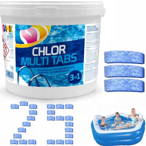 Gamix Chlor Multitabletten 3in1 5kg Multifunktional