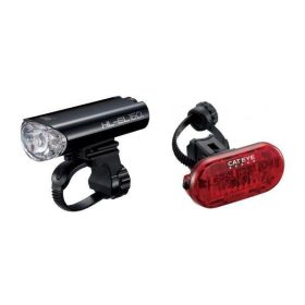  CatEye HL-EL160 / TL-LD155 Fahrradlicht 50 lm Akku