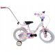  Midex Kinderfahrrad BIKE FOR GIRL SIDE WHEELS GUIDE 14" Rad weiß