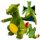  Maskottchen Plüsch Pokemon Glurak 30cm Grüner Drache