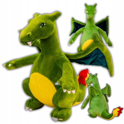  Maskottchen Plüsch Pokemon Glurak 30cm Grüner Drache
