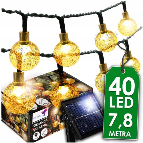  MAXSELL Girlande 780 cm Solar