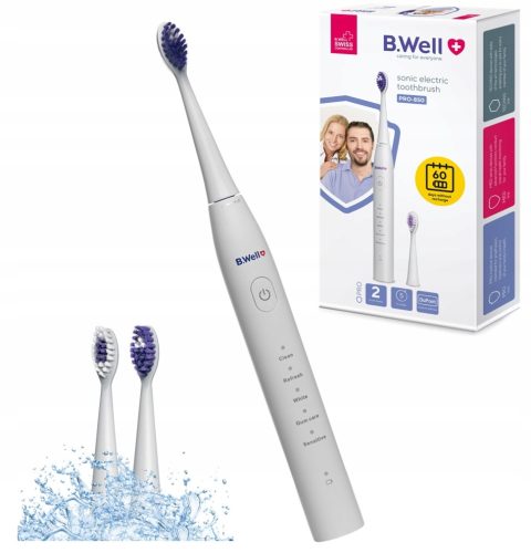  B.WELL PRO-850 Sonic Elektrische Zahnbürste Weiß
