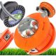  Falon-Tech Benzin-Freischneider 13,8 cm 0,5 kg 0 W + SCHNEIDELINIE FÜR DEN STRIMMER-Freischneider, VERSTÄRKTER QUADRAT 2,7 mm 100 m