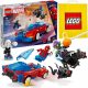  LEGO Super Heroes 76279 Spider-Man und Green Goblin Venom Rennwagen + LEGO Papiertüte