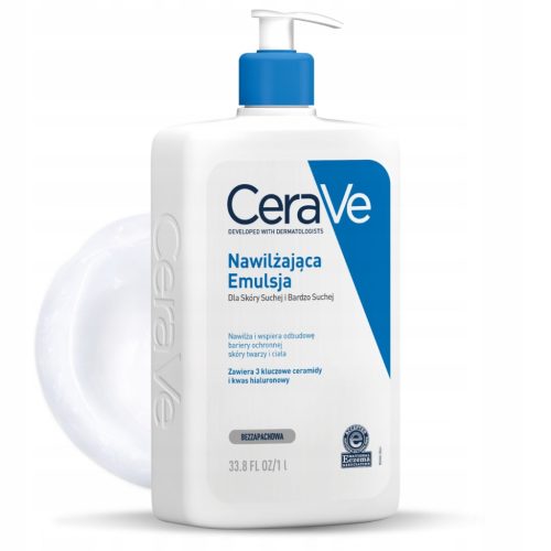 CeraVe 1000 ml emulsja nawilżająca do twarzy i ciała