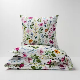  Nyks Bettwäscheset 140 x 200 cm, mehrfarbig