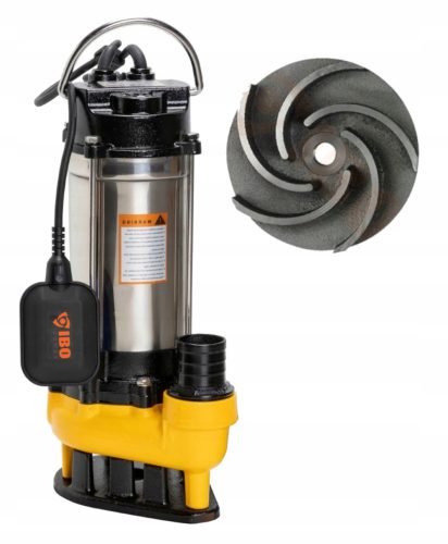  WQF550 TAUCHPUMPE FÜR Klärgrube, Schmutzwasser, IBO