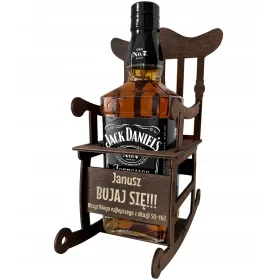    GEBURTSTAG GESCHENK 18 30 40 50 RUHESTAND WHISKY SCHAUKELSTUHL AUS HOLZ