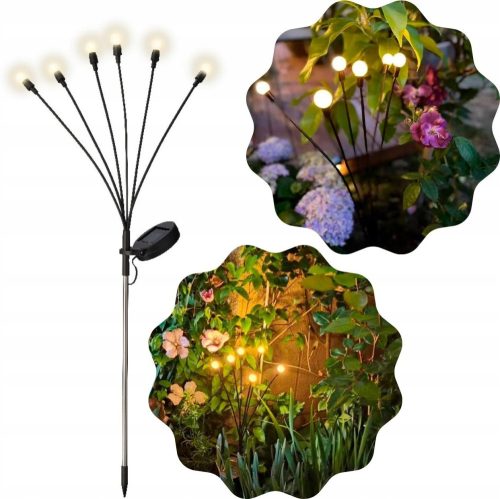  Kaemingk eingebettete Solarlampe, schwarz, 70 cm, 1 Stk.