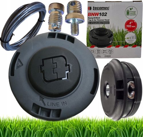  Saitenkopf M10 x 1,25 M8 x 1,25 Spule für NAC Demon HUSQVARNA Oleomac Blasschneider