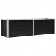  VidaXL Blumentopf 160 cm x 40 x 45 cm Durchmesser 1 cm Metalltöne in Grau und Silber