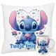  BECHER + STICH-KISSEN-Set LILO UND STICH + NAME VERSCHIEDENE MUSTER