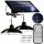  DOPPELTE SOLAR-LED-LAMPE, SEPARATER PANEL-KRONLEUCHTER