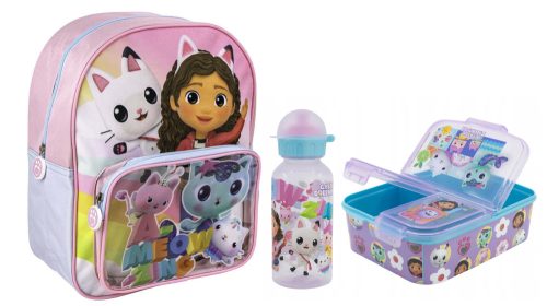  Kindergartenrucksack mit einem Fach Cat's House Gabi Cerda für Mädchen, Mehrfarbig + 2 weitere Produkte