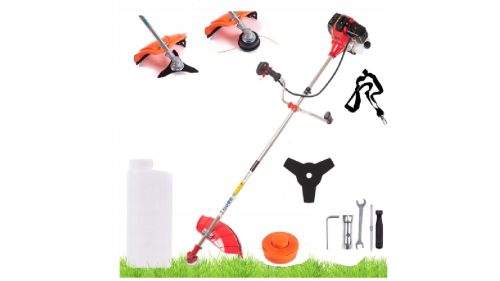  DIE LEISTUNGSSTARKE TURBO-Benzinbürste mit Butter, 6,1 PS, Strimmer, Rasenmäher, Öl-Set