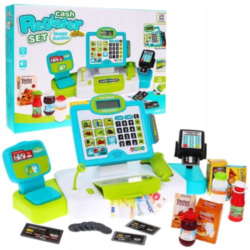 BILDUNGSGESCHÄFT, KASSE, TOUCH-PANEL, LICHT, TON, Waage, Scanner, Lesegerät