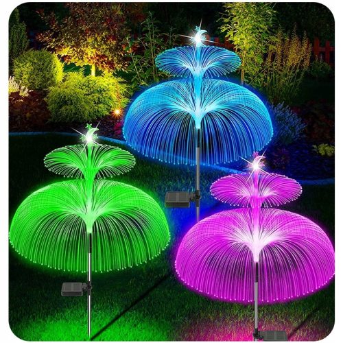  2 STÜCK GIRLANDE GARTENLAMPE SOLAR JEDDUS LAMPE