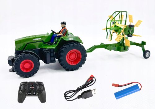  FERNGESTEUERTER TRAKTOR RC-TRAKTOR MIT RECHNER + BATTERIE