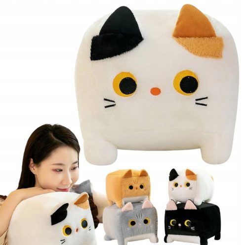  Teddybär Plüsch quadratisch CAT CAT schwarz für Kinder als Geschenk