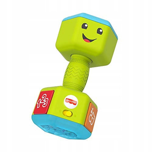  Fisher-Price Laugh & Learn Countin' Reps Dumbbell – britische englische Ausgabe, Mousse