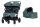  Easy Go Echo Sage Green Zwillingskinderwagen + Softtragetasche für den Kinderwagen ECHO EasyGo Babyeinsatz Sicher und bequem