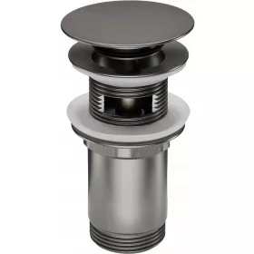    Stopfen ohne Überlauf, mit Click-Clack-Überlauf, rund Deante