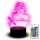  LED Schreibtischlampe Statuette Geschenk Friseur Friseur Schere Salon