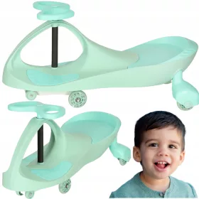    GRAVITY RIDE ON BELEUCHTUNGSRÄDER LED-SCHIEBERFAHRZEUG FÜR KINDER + AUFKLEBER + Classic EcoKidWood-Aufkleber 1 Stk.