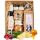  Korb-Geschenkbox-Geschenkset | Himbeersirup-Tee-Honig-Geschenke