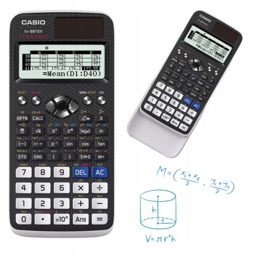  Wissenschaftlicher Taschenrechner Casio 688, für Abiturprüfungen, QR-Code, polnische Sprache