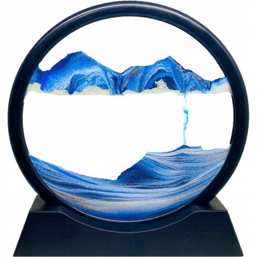  DYNAMISCHE SAND-3D-BEWEGUNGSBILD-DEKORATION, BILD-SCHREIBTISCH-DEKORATION