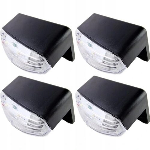  Cortina Solarlampe, schwarz, 5,3 cm, 4 Stk.