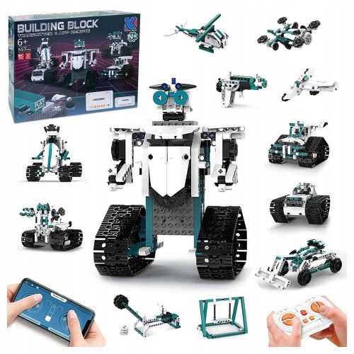  Ferngesteuerter Lernroboter 3in1 Blöcke