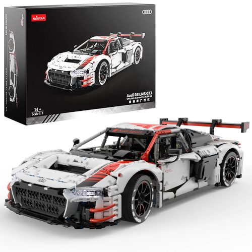  Rastar Audi R8 GT3 Bausteine, einzigartiges Set, 3314 Elemente