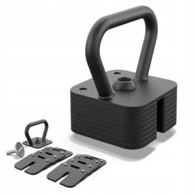   Einstellbare Kettlebell-Belastung von 2,5–19 kg, schnelle Anpassung – quadratisch, Zipro