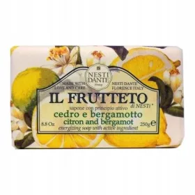    Nesti Dante Natural Toilet Soap Bar ist mit Zitronenbergamotte erfrischt