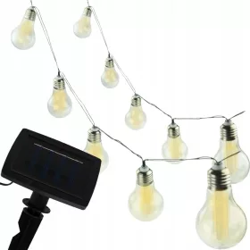  Martom eingebettete Solarlampe 380 cm 10 Stk.