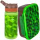  COOLPACK WASSERFLASCHE 420 ml CITY JUNGLE + COOLPACK BREAKFAST CONTAINER GAMER