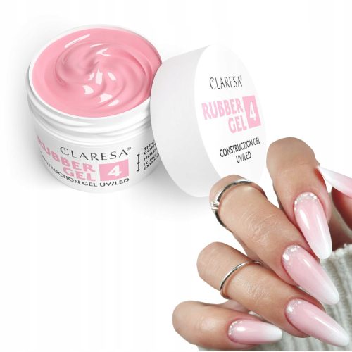  CLARESA RUBBER GEL AUFBAUGEL MIT THixotropie - 4 - 90 g