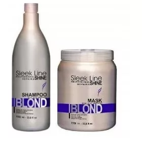  STAPIZ BLONDE SHAMPOO 1L + BLONDE MASKE 1L XXL 2L