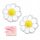  SILBERNE BLUMEN-OHRRINGE GÄNSEBLÜMCHEN-OHRRINGE FÜR EIN MÄDCHEN-Ohrstecker als GESCHENK