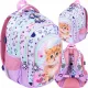 Schulrucksack für Mädchen "Pastel Kitty" mit 4 Fächern und ergonomischem Design