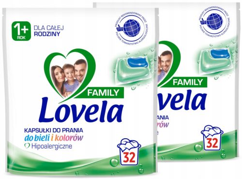  Lovela Family Universal Waschkapseln 32 Stück