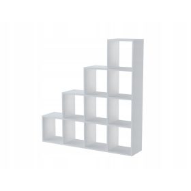  TopEshop Regal 153 x 30 x 153 cm weiß