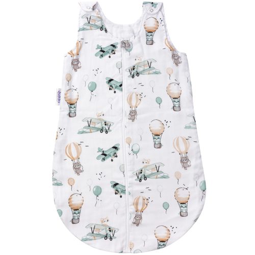  MUSLIN-SCHLAFSACK FÜR KINDER 50x75 cm JUKKI
