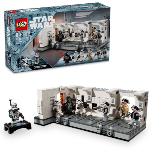  LEGO Star Wars 75387 An Bord des Raumschiffs Tantive IV + KARTENSET IN ELEKTRONISCHER VERSION FÜR VERSCHIEDENE GELEGENHEITEN OSTERN