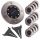  12× Überhanglampe SOLAR GARTEN LED-LAMPE 12STK SOLAR GARTEN LED-LAMPE 12STK 0,07 W