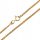  585 Goldkette breit Nonna 14kt glänzende Monalisa als Geschenk 45cm
